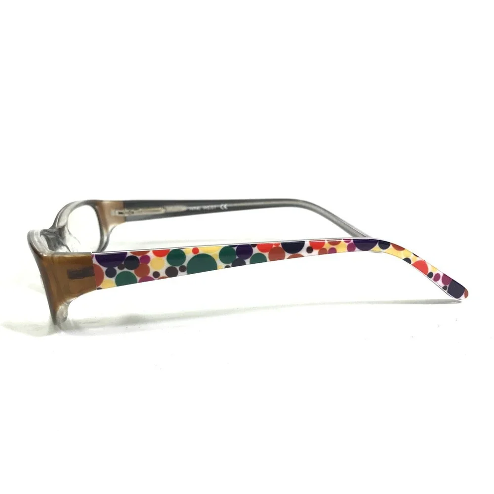 Nine West Petite Small Eyeglasses Frames NW143 0FC4 Brown Rectangular 47-16-125